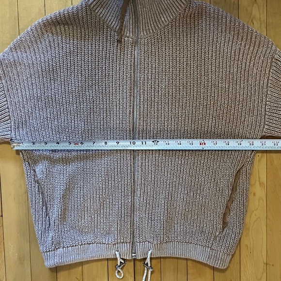 Varley Anderson Zip Through True Knit Cardigan Sweater - Picture 11 of 12